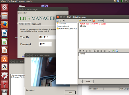 LiteManager server на Linux Ubuntu